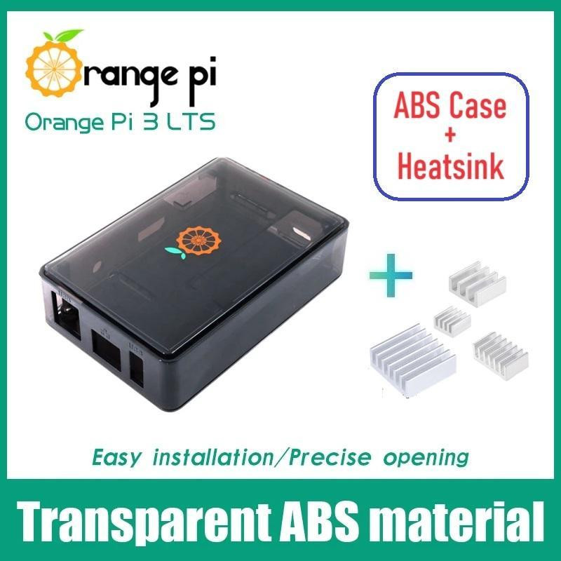 ABS Case  Heatsink for Orange Pi 3 LTS